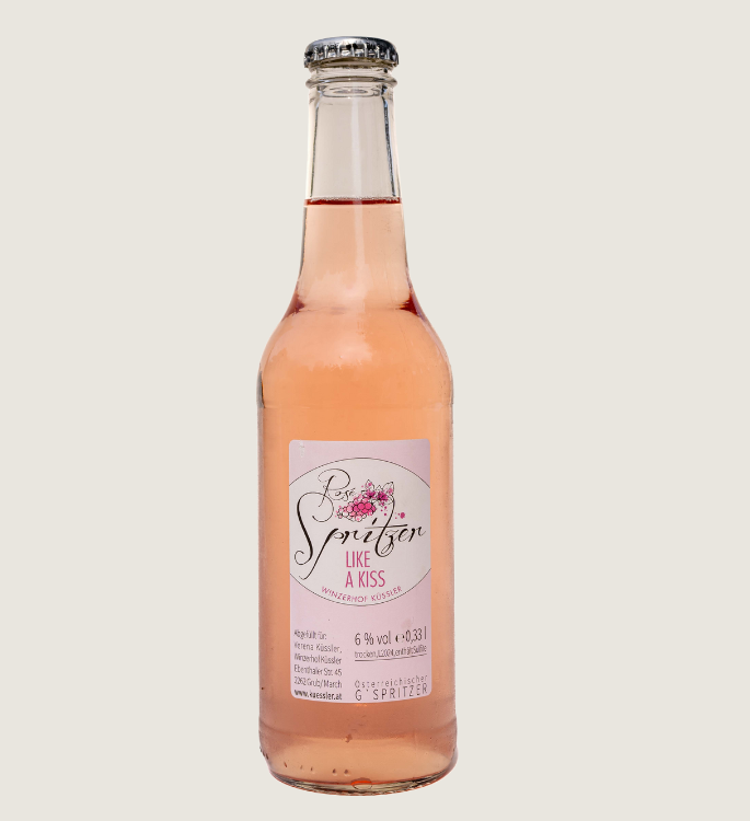 Spritzer rosé 0,33 L im 12er-Pack